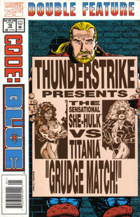 Cover Thumbnail for Marvel Double Feature ... Thunderstrike / Code Blue (Marvel, 1994 series) #16