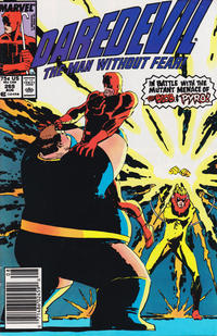 Cover for Daredevil (Marvel, 1964 series) #269 [Newsstand]