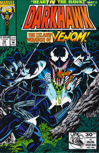Cover Thumbnail for Darkhawk (Marvel, 1991 series) #14 [Direct]