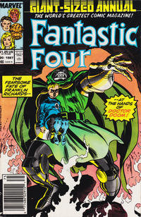 Cover for Fantastic Four Annual (Marvel, 1963 series) #20 [Newsstand]