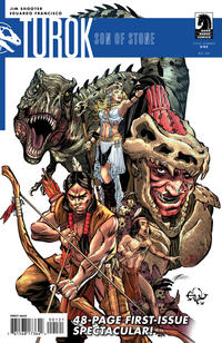 Cover Thumbnail for Turok, Son of Stone (Dark Horse, 2010 series) #1 [Variant Cover]