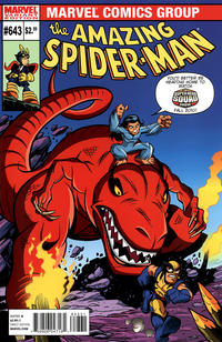 Cover for The Amazing Spider-Man (Marvel, 1999 series) #643 [Variant Edition - Super Hero Squad - Leonel Castellani Cover]