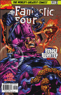 Cover for Fantastic Four (Marvel, 1996 series) #12 [Direct Edition]