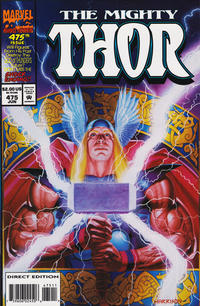 Cover Thumbnail for Thor (Marvel, 1966 series) #475 [Non-enhanced Cover]