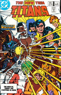 Cover Thumbnail for The New Teen Titans (DC, 1980 series) #34 [Direct]