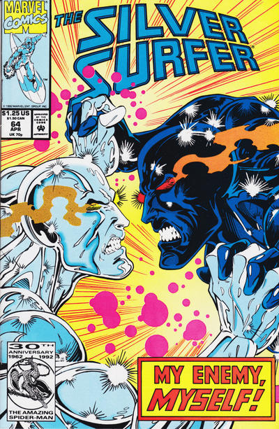 Cover for Silver Surfer (Marvel, 1987 series) #64 [Direct]