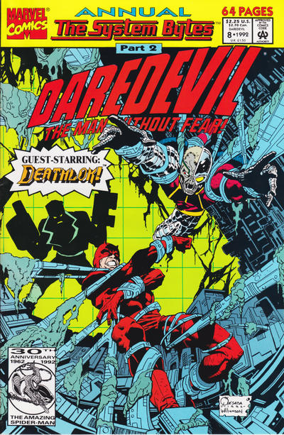 Cover for Daredevil Annual (Marvel, 1967 series) #8 [Direct]