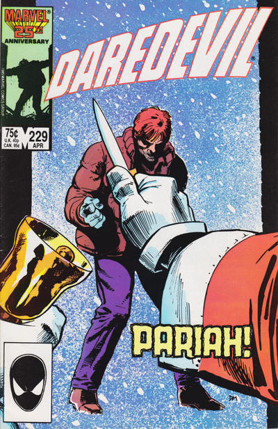 Cover for Daredevil (Marvel, 1964 series) #229 [Direct]
