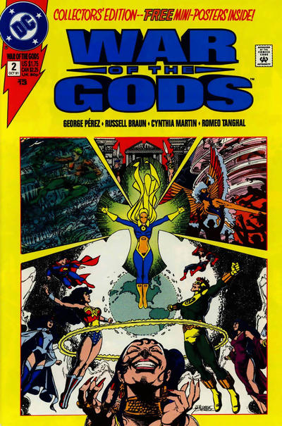 Cover for War of the Gods (DC, 1991 series) #2 [Collector's Edition]