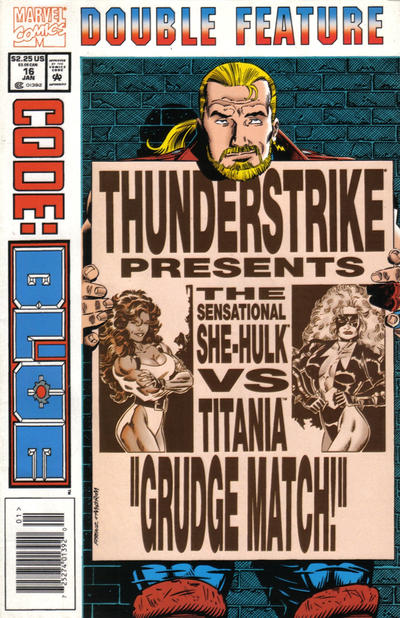 Cover for Marvel Double Feature ... Thunderstrike / Code Blue (Marvel, 1994 series) #16