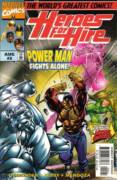 Cover for Heroes for Hire (Marvel, 1997 series) #2 [Variant Cover]