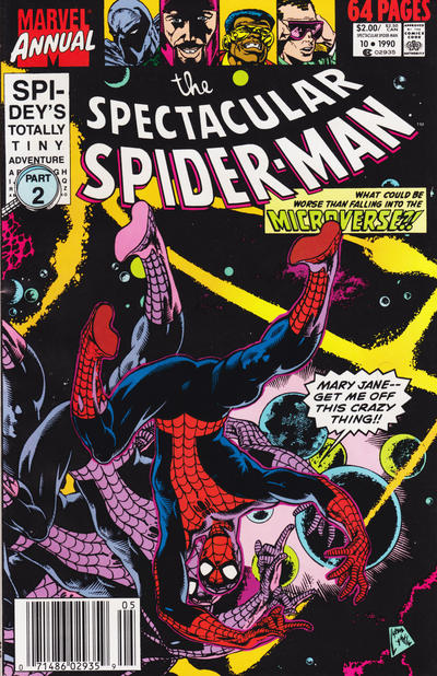 Cover for The Spectacular Spider-Man Annual (Marvel, 1979 series) #10 [Newsstand]