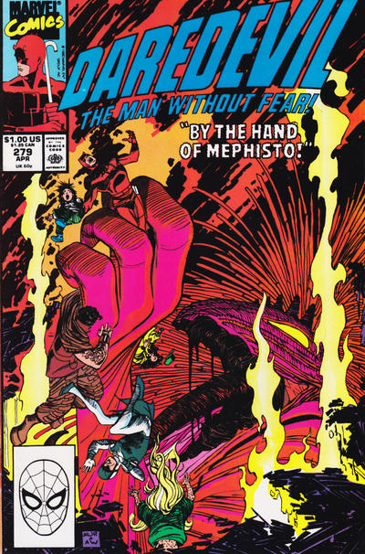 Cover for Daredevil (Marvel, 1964 series) #279 [Direct]