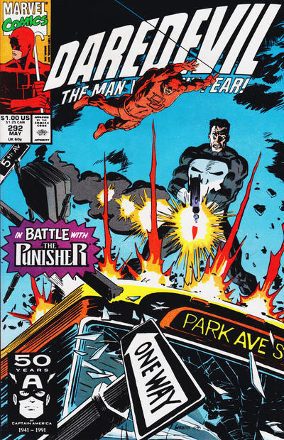 Cover for Daredevil (Marvel, 1964 series) #292 [Direct]