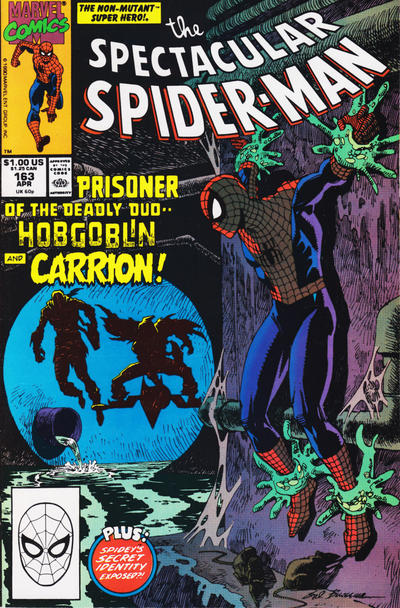 Cover for The Spectacular Spider-Man (Marvel, 1976 series) #163 [Direct]