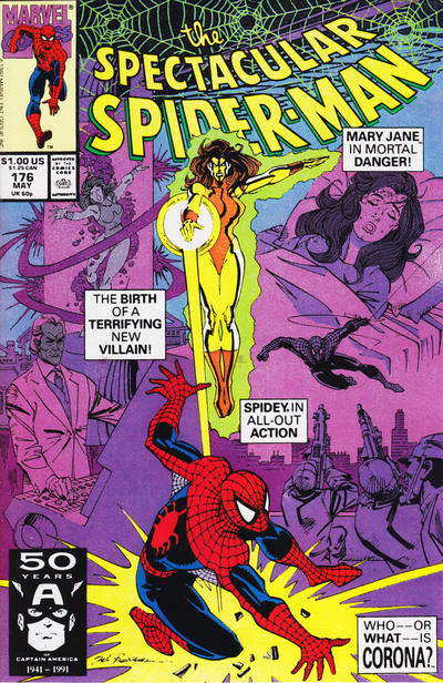 Cover for The Spectacular Spider-Man (Marvel, 1976 series) #176 [Direct]