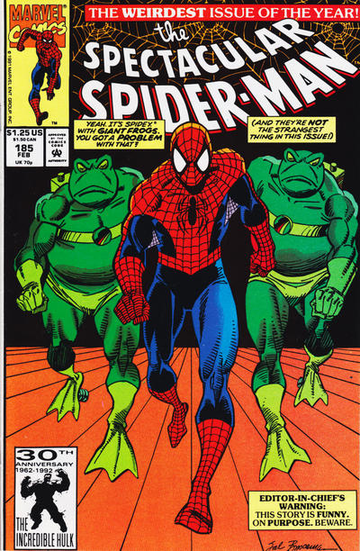 Cover for The Spectacular Spider-Man (Marvel, 1976 series) #185 [Direct]
