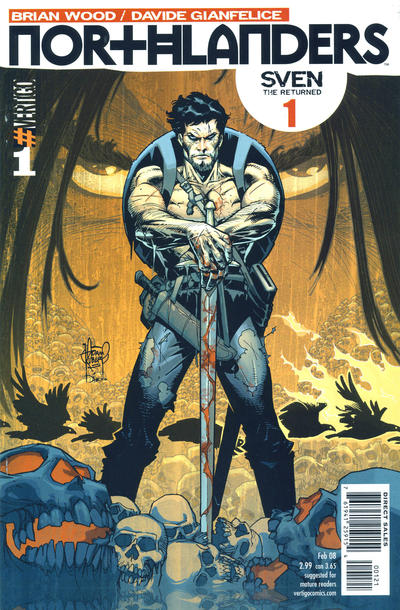 Cover for Northlanders (DC, 2008 series) #1 [Adam Kubert Cover]