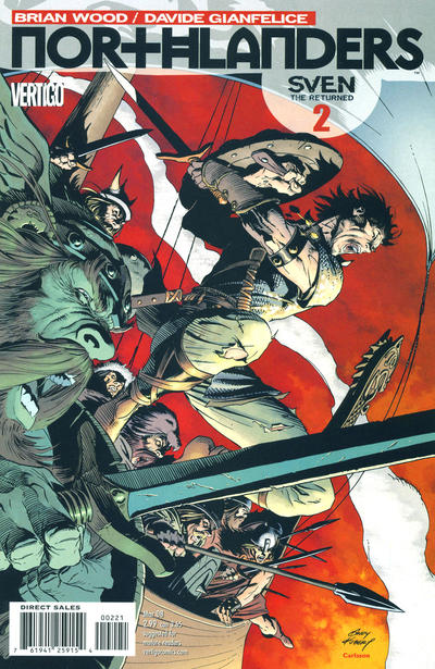 Cover for Northlanders (DC, 2008 series) #2 [Andy Kubert Cover]