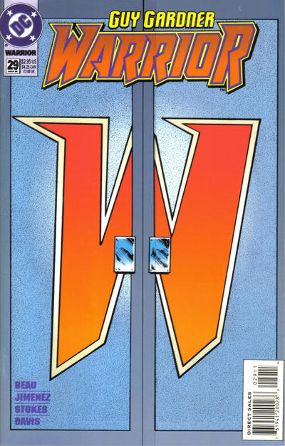 Cover for Guy Gardner: Warrior (DC, 1994 series) #29 [Collector's Edition]