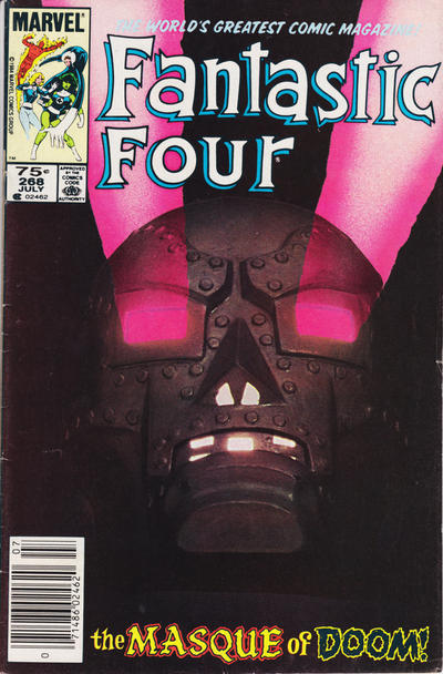Cover for Fantastic Four (Marvel, 1961 series) #268 [Canadian]