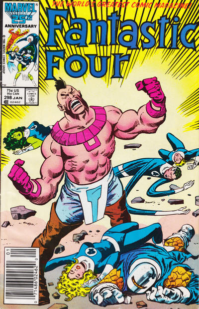 Cover for Fantastic Four (Marvel, 1961 series) #298 [Newsstand]