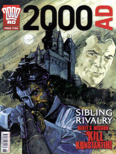 Cover for 2000 AD (Rebellion, 2001 series) #1706