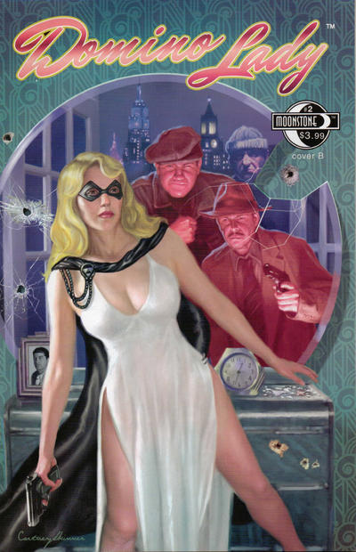 Cover for Domino Lady (Moonstone, 2009 series) #2 [Cover B]