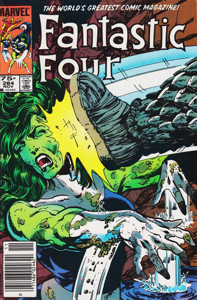 Cover for Fantastic Four (Marvel, 1961 series) #284 [Canadian]