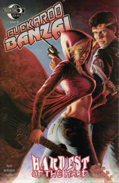 Cover for Buckaroo Banzai Hardest of the Hard (Moonstone, 2010 series) #1 [Cover B]