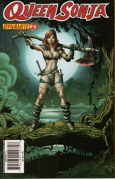 Cover for Queen Sonja (Dynamite Entertainment, 2009 series) #2 [Jackson Herbert Cover]