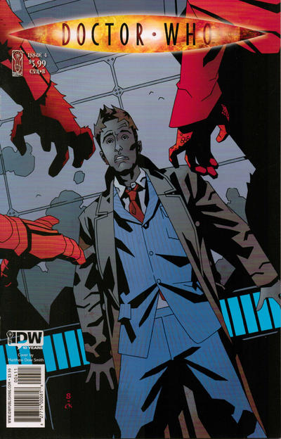 Cover for Doctor Who (IDW, 2009 series) #4 [Cover B]