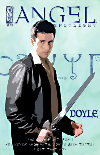 Cover for Angel: Doyle (IDW, 2006 series) [Russell Walks]
