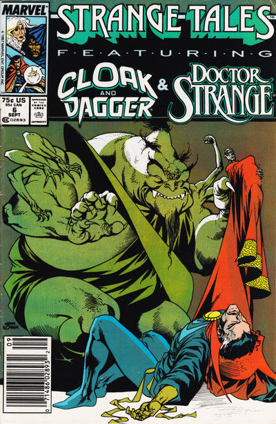 Cover for Strange Tales (Marvel, 1987 series) #6 [Newsstand]