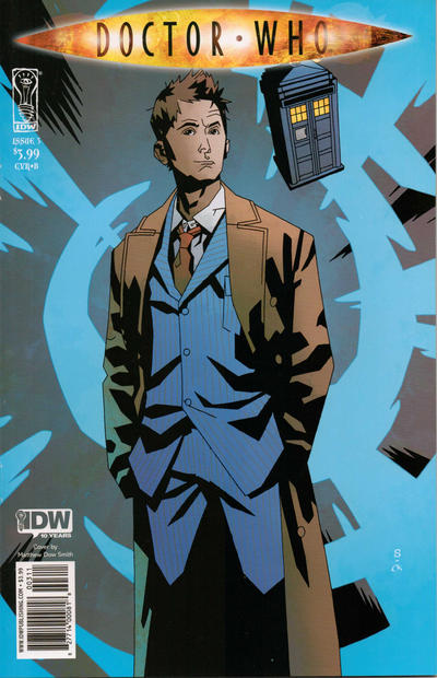 Cover for Doctor Who (IDW, 2009 series) #3 [Cover B]