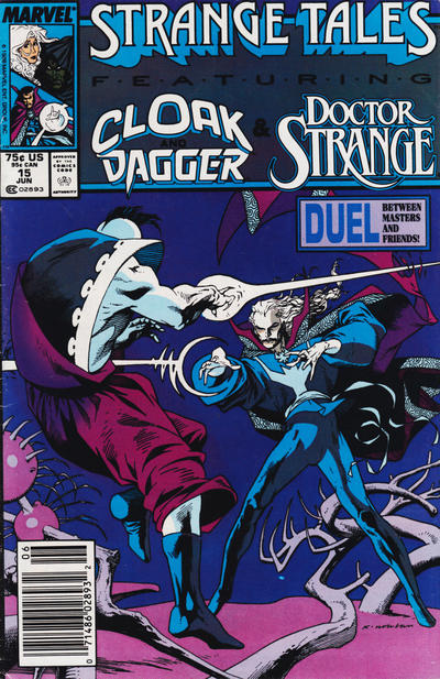 Cover for Strange Tales (Marvel, 1987 series) #15 [Newsstand]