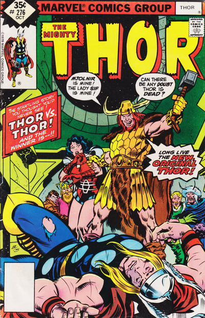 Cover for Thor (Marvel, 1966 series) #276 [Whitman]