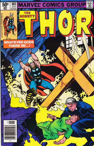 Cover for Thor (Marvel, 1966 series) #303 [Newsstand]