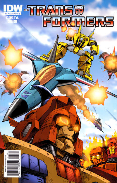 Cover for The Transformers (IDW, 2009 series) #11 [Cover B]