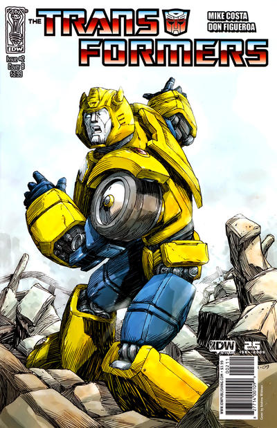 Cover for The Transformers (IDW, 2009 series) #2 [Cover B]