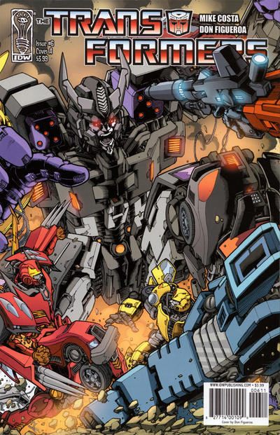 Cover for The Transformers (IDW, 2009 series) #6 [Cover A]
