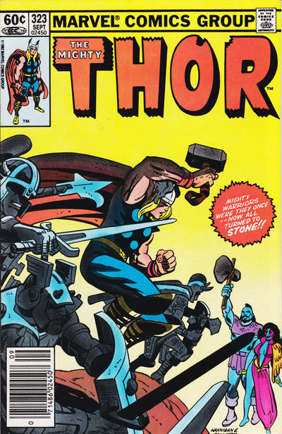 Cover for Thor (Marvel, 1966 series) #323 [Newsstand]
