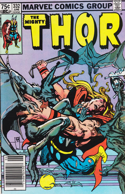 Cover for Thor (Marvel, 1966 series) #332 [Canadian]