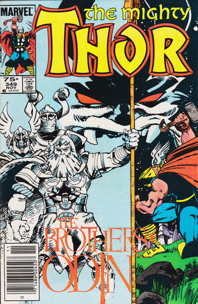 Cover for Thor (Marvel, 1966 series) #349 [Canadian]