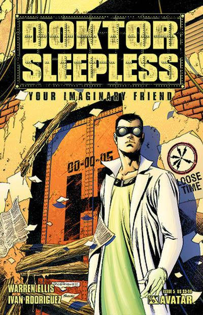 Cover for Doktor Sleepless (Avatar Press, 2007 series) #5 [Regular Cover]
