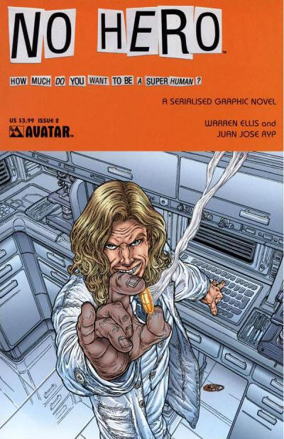 Cover for No Hero (Avatar Press, 2008 series) #2 [Regular]