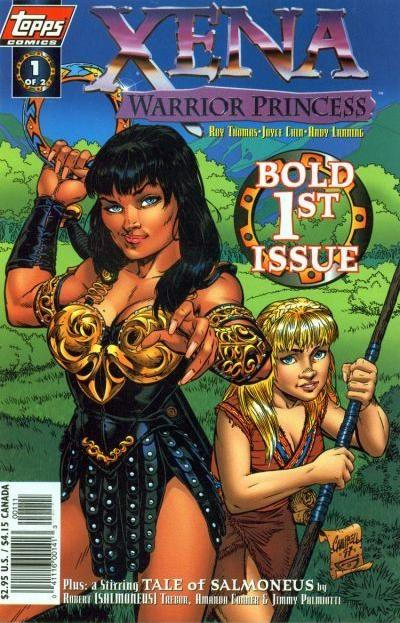 Cover for Xena: Warrior Princess (Topps, 1997 series) #1 [Art Cover]