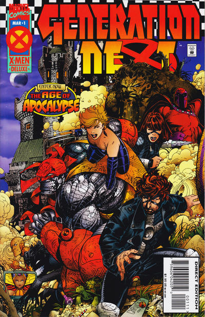 Cover for Generation Next (Marvel, 1995 series) #1 [Direct Edition]