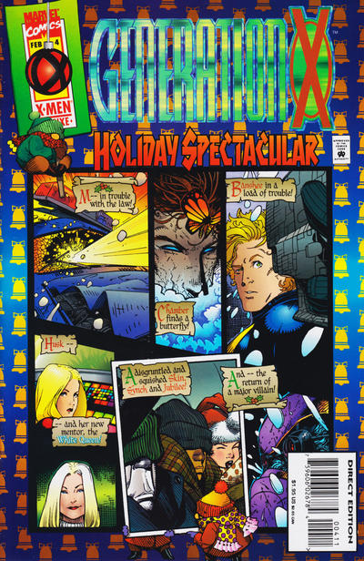 Cover for Generation X (Marvel, 1994 series) #4 [Deluxe Direct Edition]