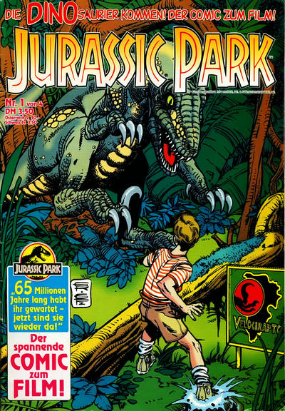 Cover for Jurassic Park (Condor, 1993 series) #1